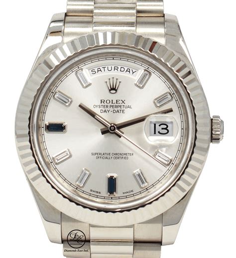 rolex day-date ii president ii diamond dial
